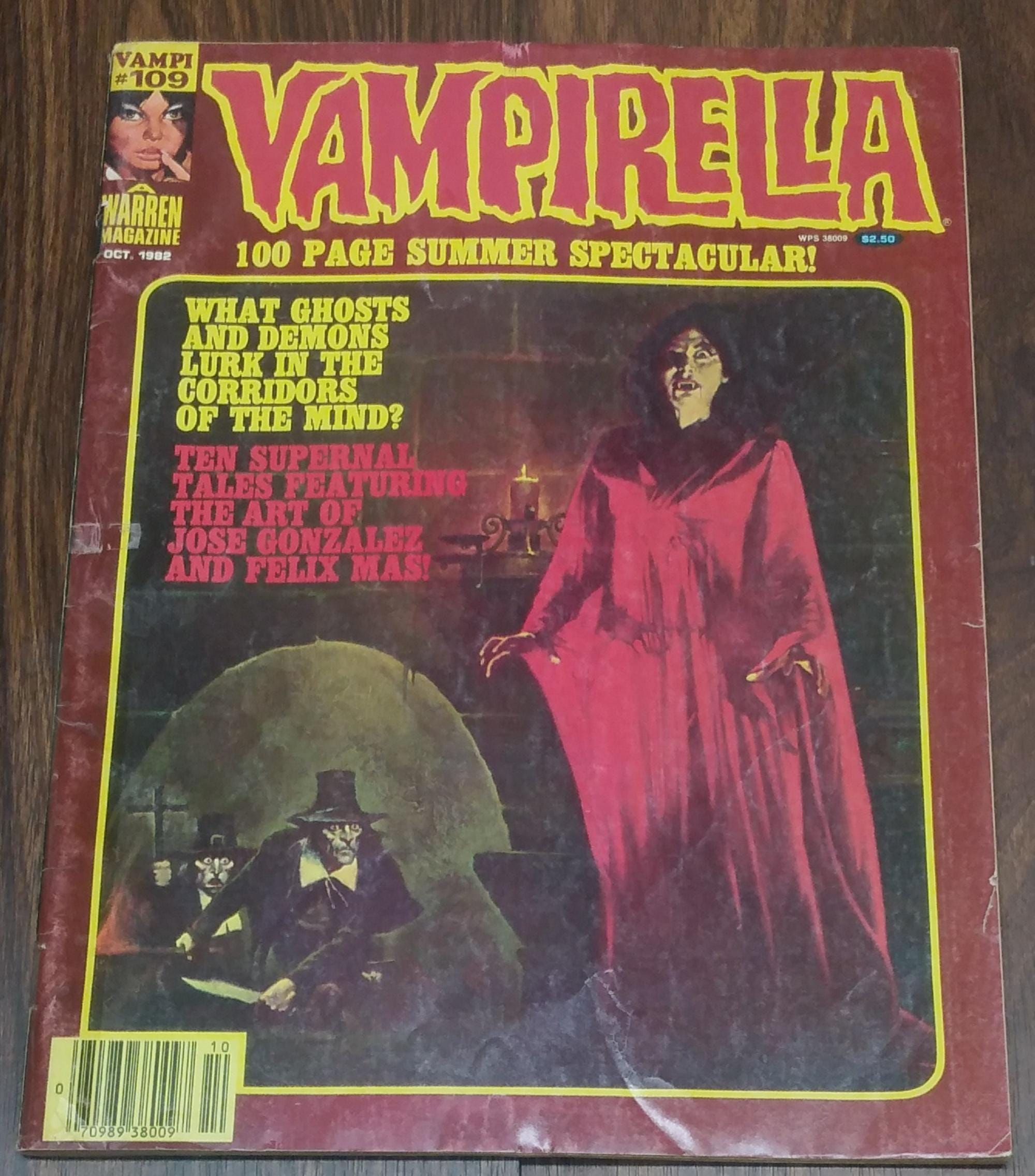 少年漫画 Vampirella #107 August 1982, Warren Vampirella #107 August 1982, Warren 【公式通販】