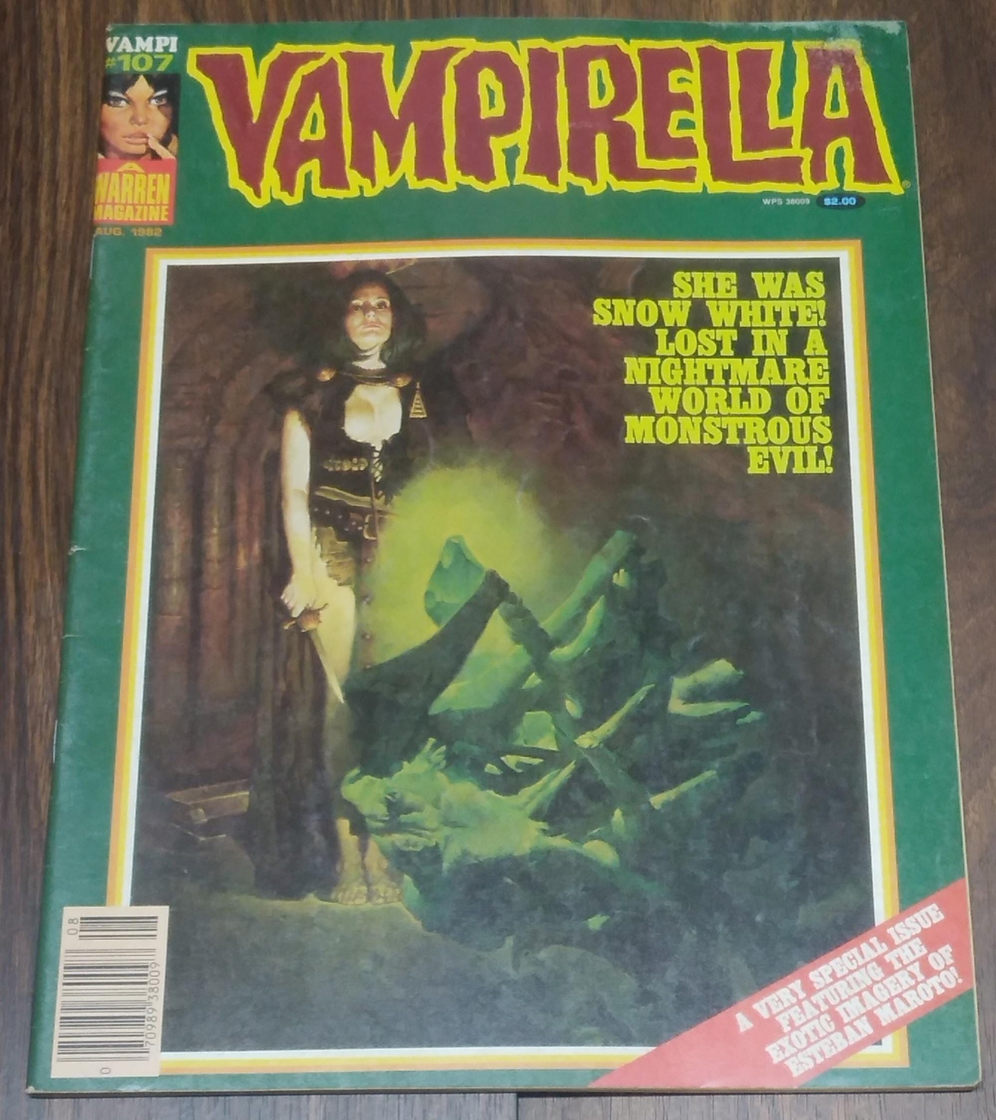 Vampirella #107 August 1982, Warren 【公式通販】