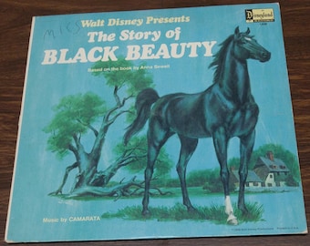 Walt Disney Presents The Story Of Black Beauty (1966, Vintage Vinyl LP)