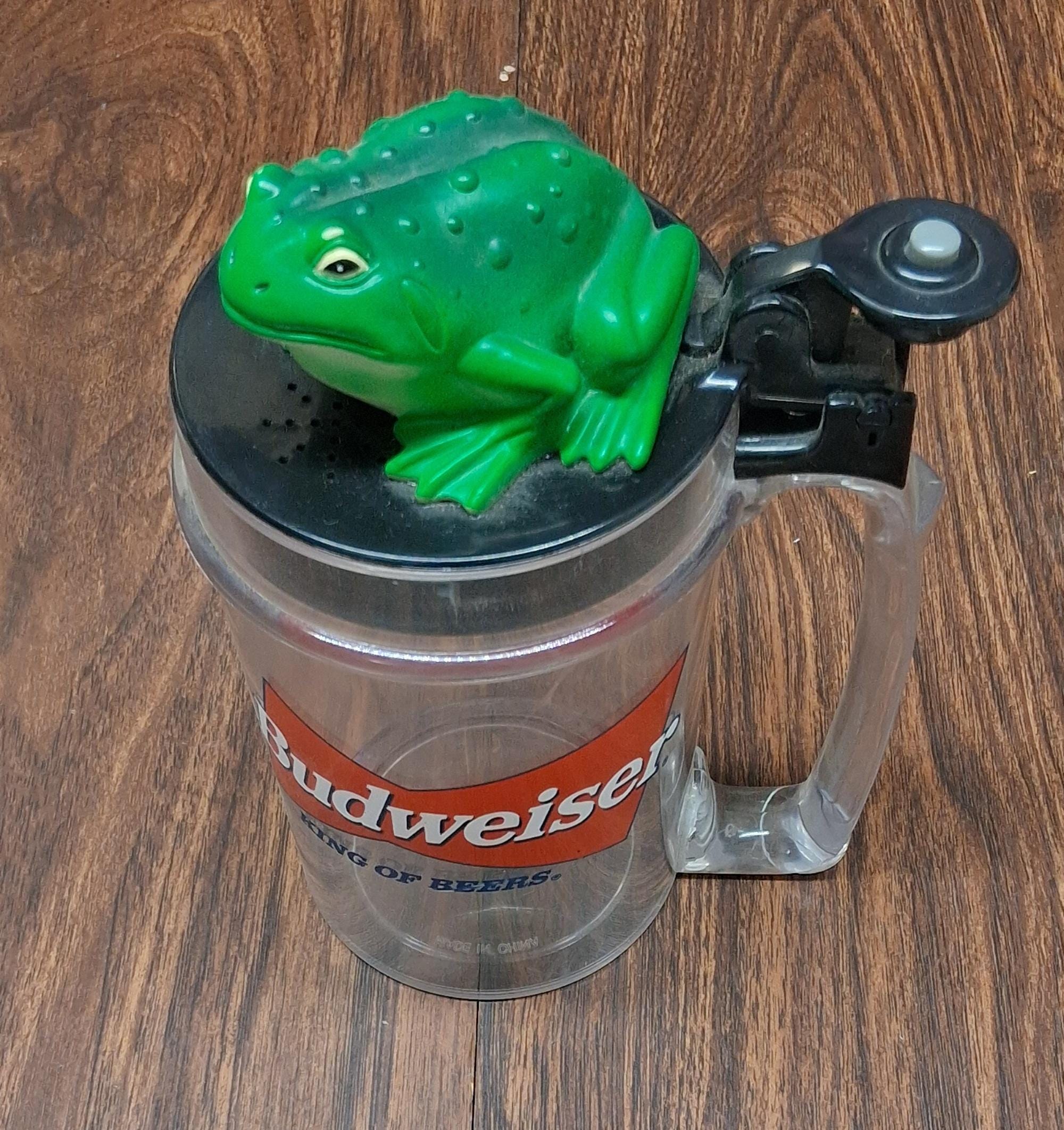 Budweiser Frog Mug - Etsy