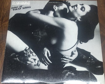 Scorpions - Love At First Sting (1984, Vinyl LP - 422-814 981-1 M-1) “Rock You Like a Hurricane”