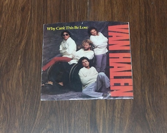 1986 Van Halen - Why Can't This Be Love Vinyl 7