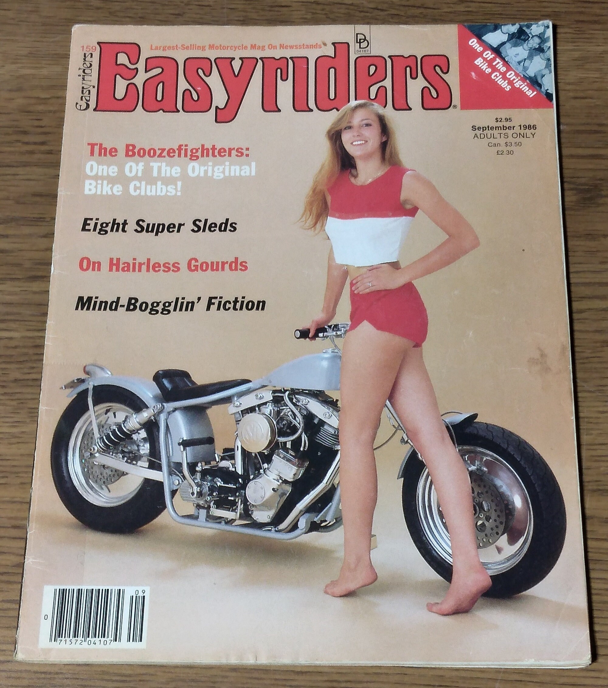 Easyriders Magazine September 1989 20th anniversary Easy Rider