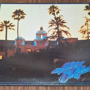 Eagles Poster Hotel California - Etsy
