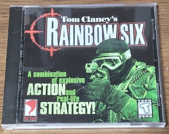 Tom Clancy’s Rainbow Six (1998, CD-ROM) - Action Strategy Game