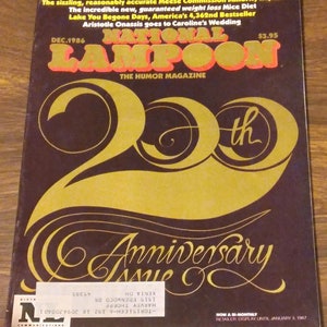 National Lampoon Dec 1986 Meese Commission Minority Report