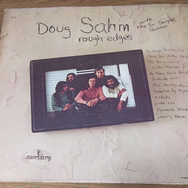 Doug Sahm - Rough Edges (1973, Vinyl LP)