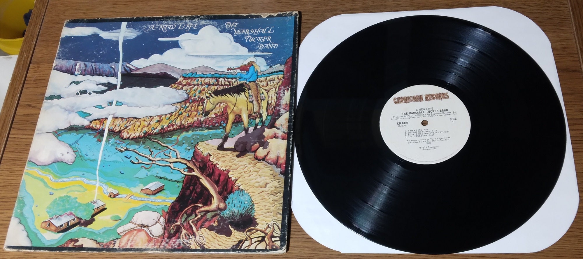 The Marshall Tucker Band - A New Life (1974, Vintage Vinyl LP) “A