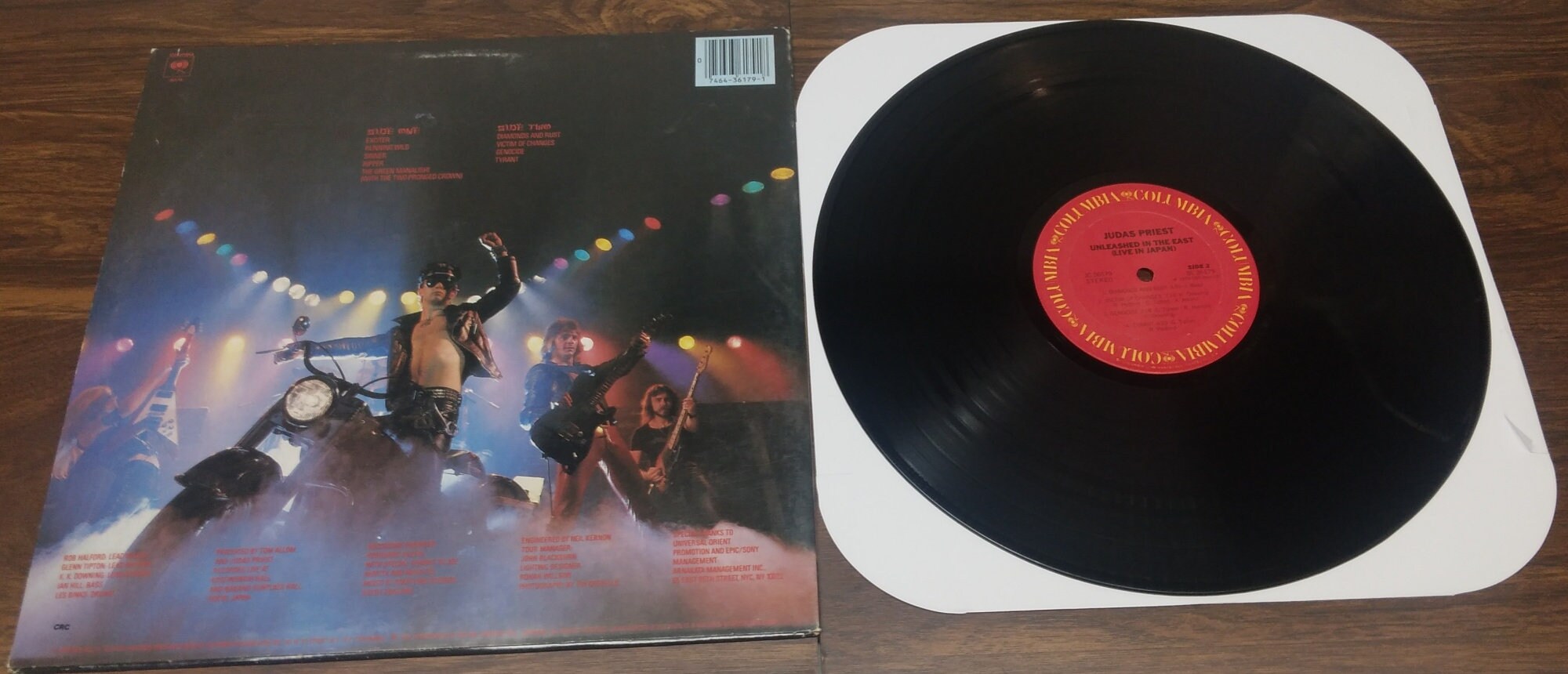 Judas Priest Unleashed in the East live in Japan 1979, Vinyl