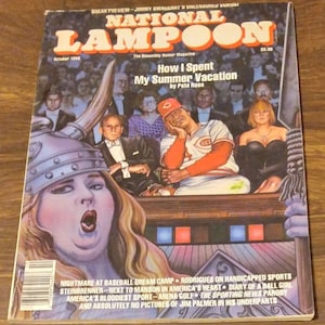 National Lampoon Oct 1988 How I Spent My Summer Vacation / Steinbrenner