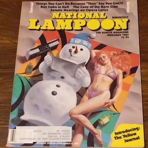National Lampoon Feb 1987 Senate Hearings On Opera Lyrics