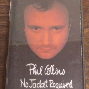Cassette Phil Collins - No Jacket Required (1985)