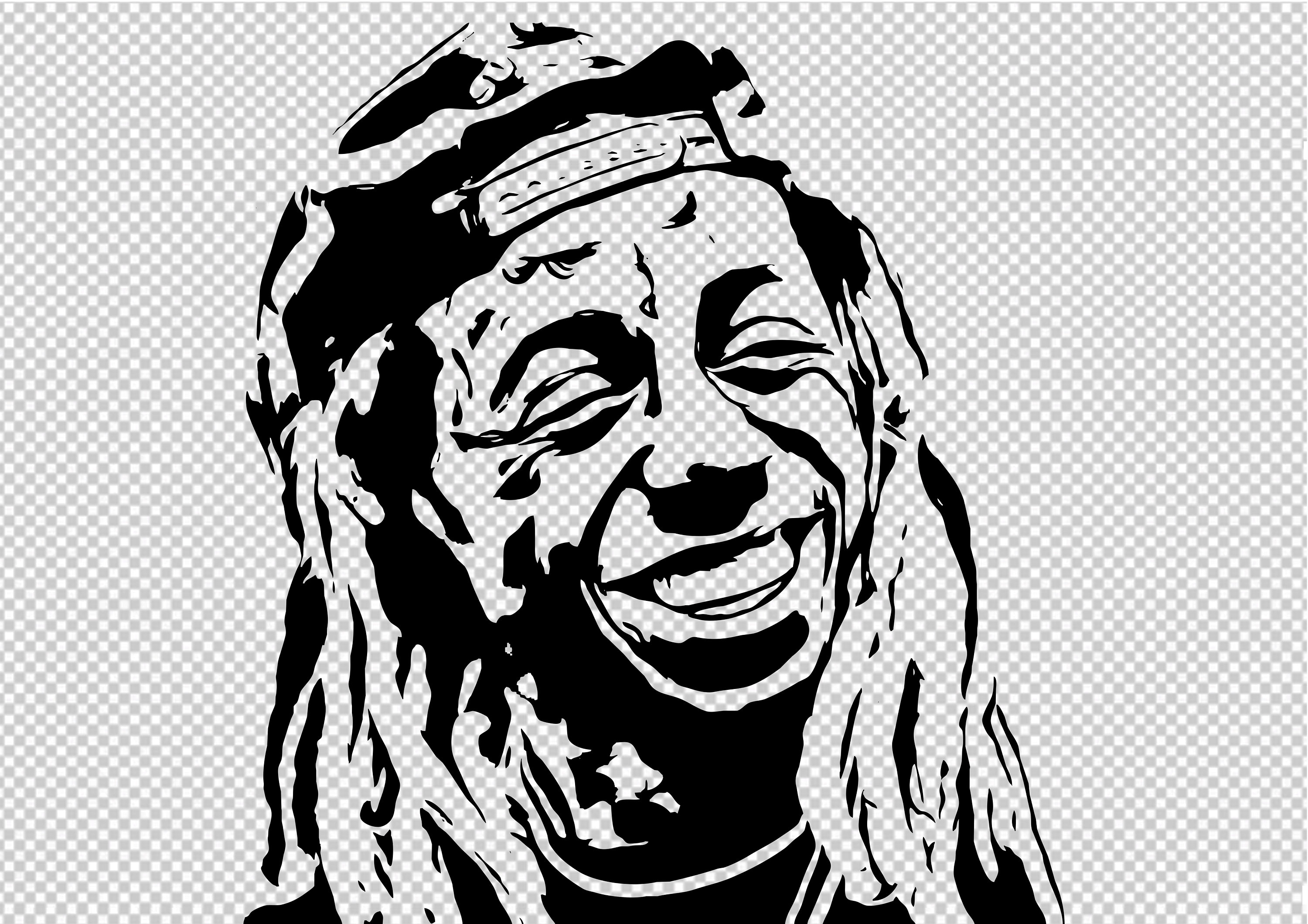 LV Lil Wayne Painting – Somethingbadass