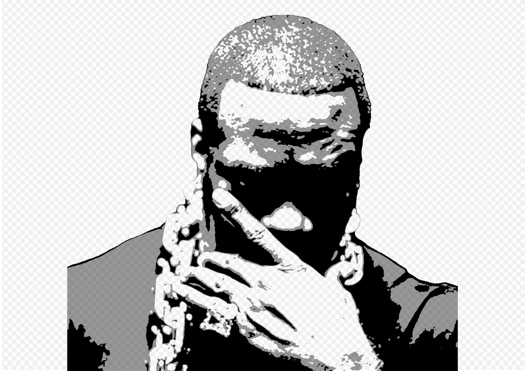 Busta Rhymes SVG PNG Trevor Tahiem Smith Busta Rhymes Rapper Clipart