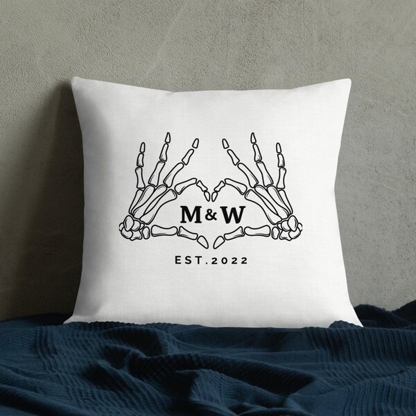 Custom Personalized Witch Heart Pillow - Gift Idea For Halloween/ Birthday - As Above So Below main image 1