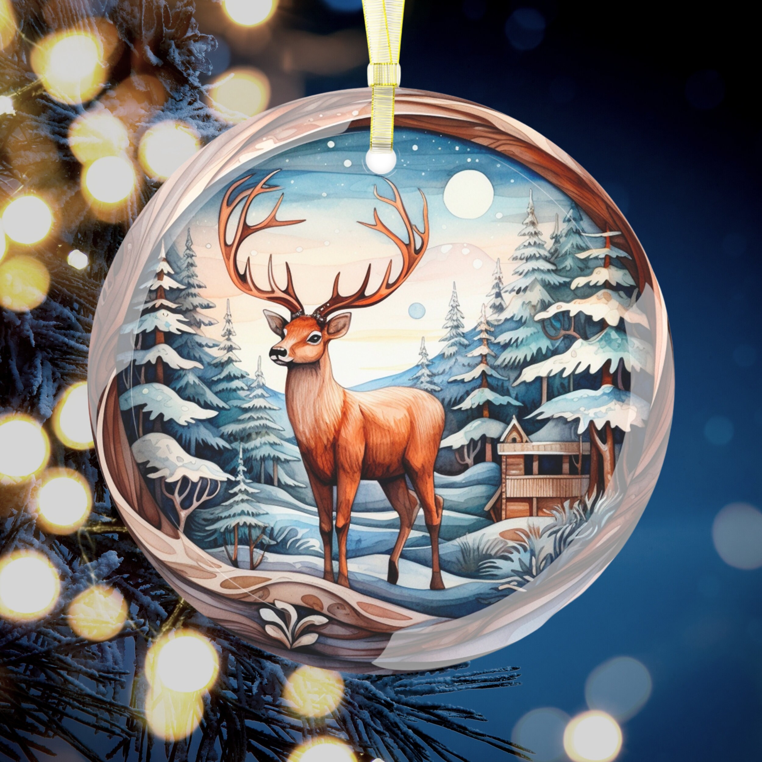 Deer ornaments discount