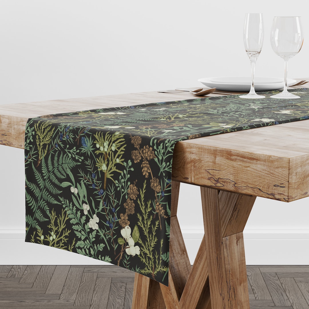 Fall Botanical Table Runner