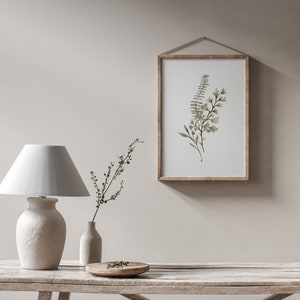 Watercolor Botanical Print, Spring Summer Greenery Art Poster, Instant ...