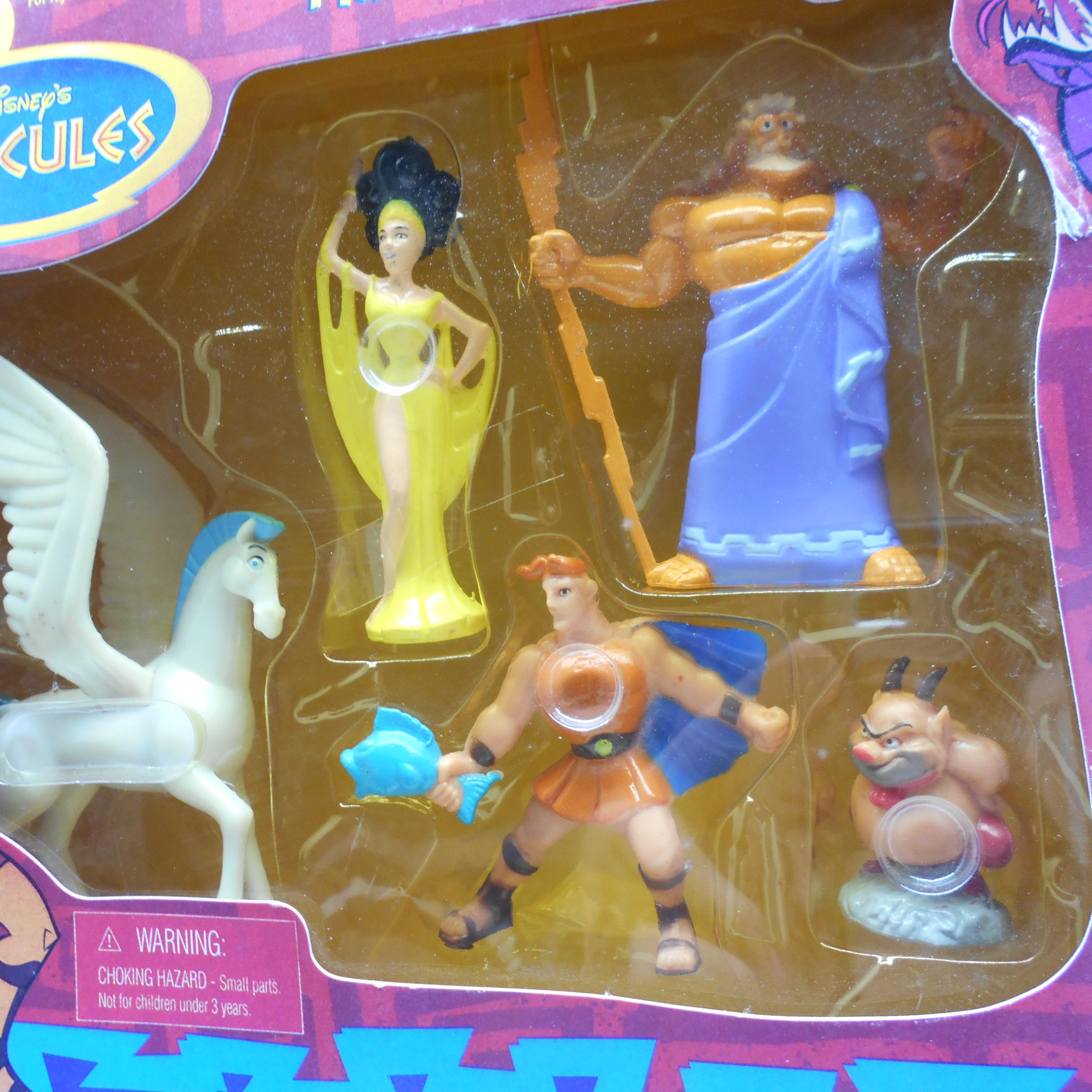 ディズニー ヘラクレス マン・オブ・ミス アクションフィギュア 5体