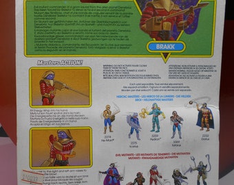 He-Man Brakk - Masters Of The Universe (MOTU) - Mattel 1990 - Figurine Blister Europe - NEUF