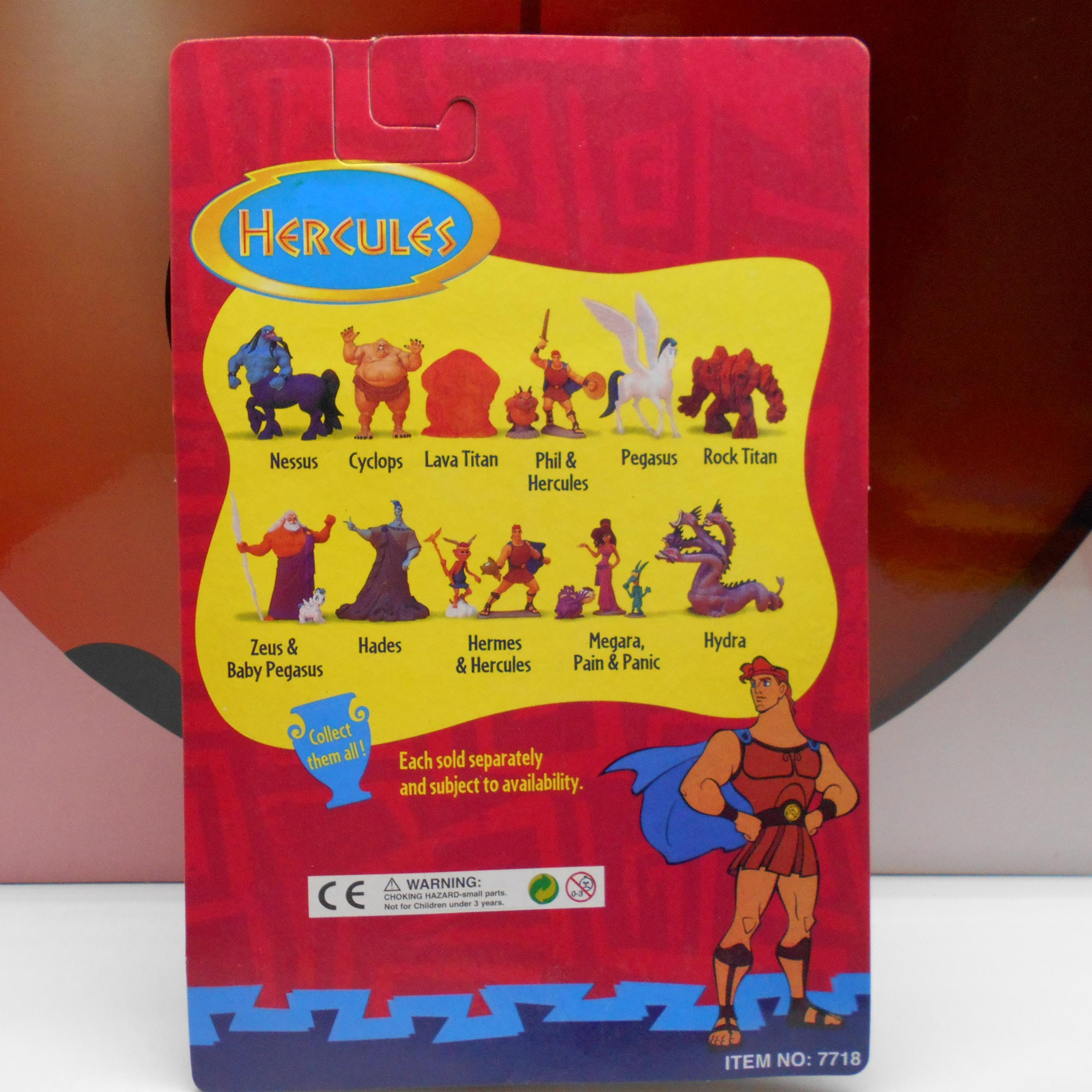 Disney HERCULES vintage フィギュア Vintage Disney Adventures Hercules Figure Disney Store
