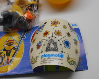 Playmobil Easter Egg Pikeman Figure Yellow 1997 Geobra European