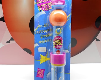 Super Millions Micro Bubbles Bubble Gun Outdoor Toy 1994 Cap Toys Vintage Rare Greek Battery Operated Sealed