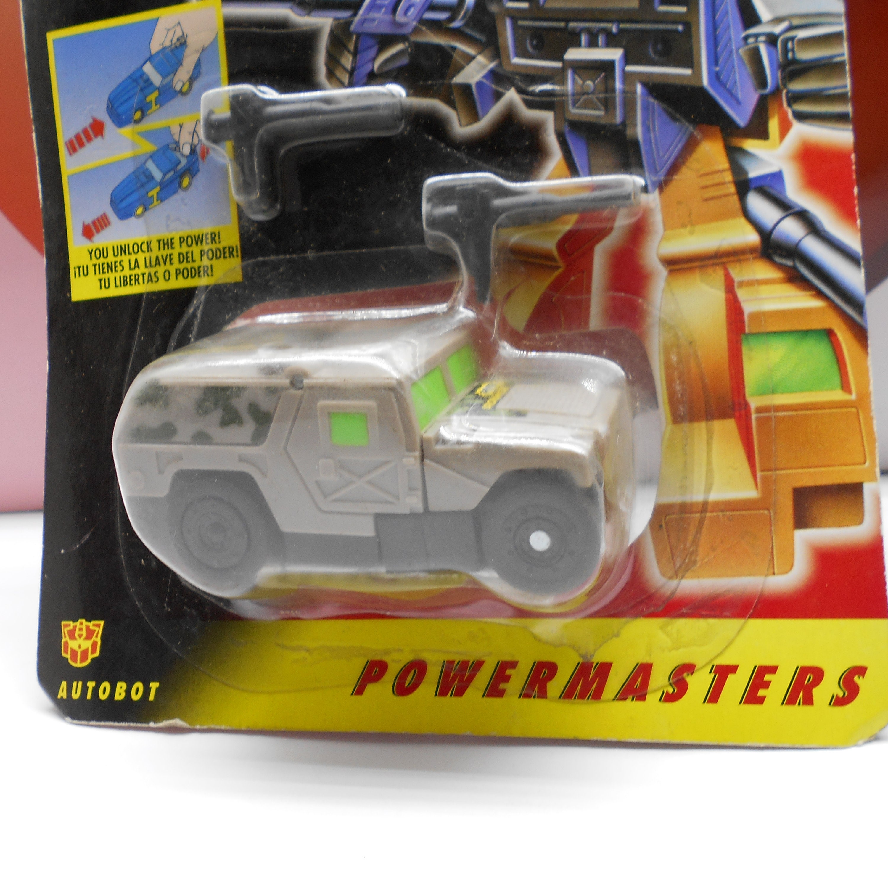 Transformers G2 IRONHIDE POWERMASTERS Autobot-actiefiguur 1994 zeldzame  vintage Europese exclusieve verzegelde gepantserde jeep van de 2e generatie  - Etsy België, image size:3000x3000