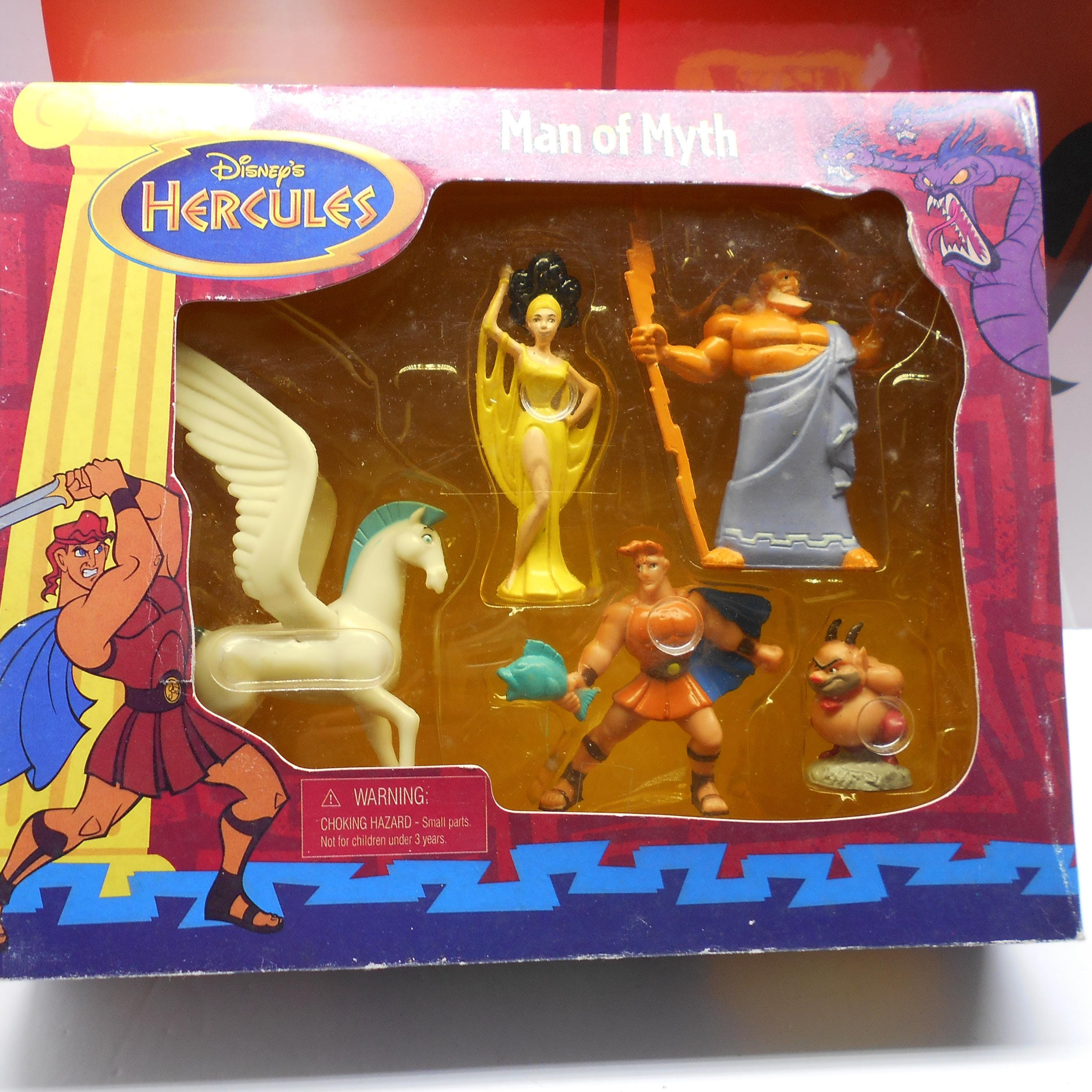 Disney HERCULES vintage フィギュア Hercules Disney Adventurers Figure 1999 Figure VINTAGE - NIB