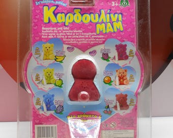 Love2love Lovable Teddy Bear Kardoulini MAM Cherry Scent Greek