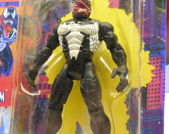Spiderman VENOM New Animated Series Action Figure Toy Biz 90s