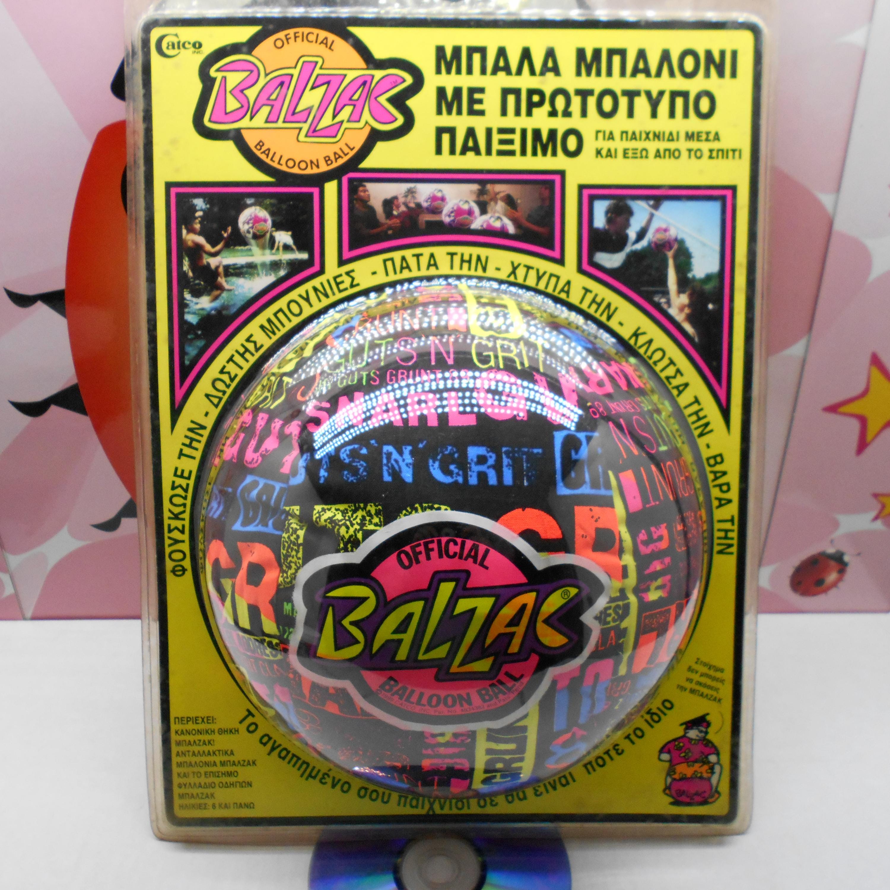 Official BALZAC Balloon Ball Heavy Duty Outdoor Indoor 1989 Catco