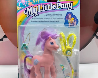 My Little Pony MORNING GLORY 1997 MLP G2 Hasbro GiG Hemlig Överraskning Vänner Förseglat Paket Vintage Rare Helt Nytt Original Generation 2