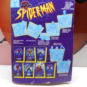 Spiderman VENOM New Animated Series Action Figure Toy Biz 90s Vintage Rare European Sealed image 7