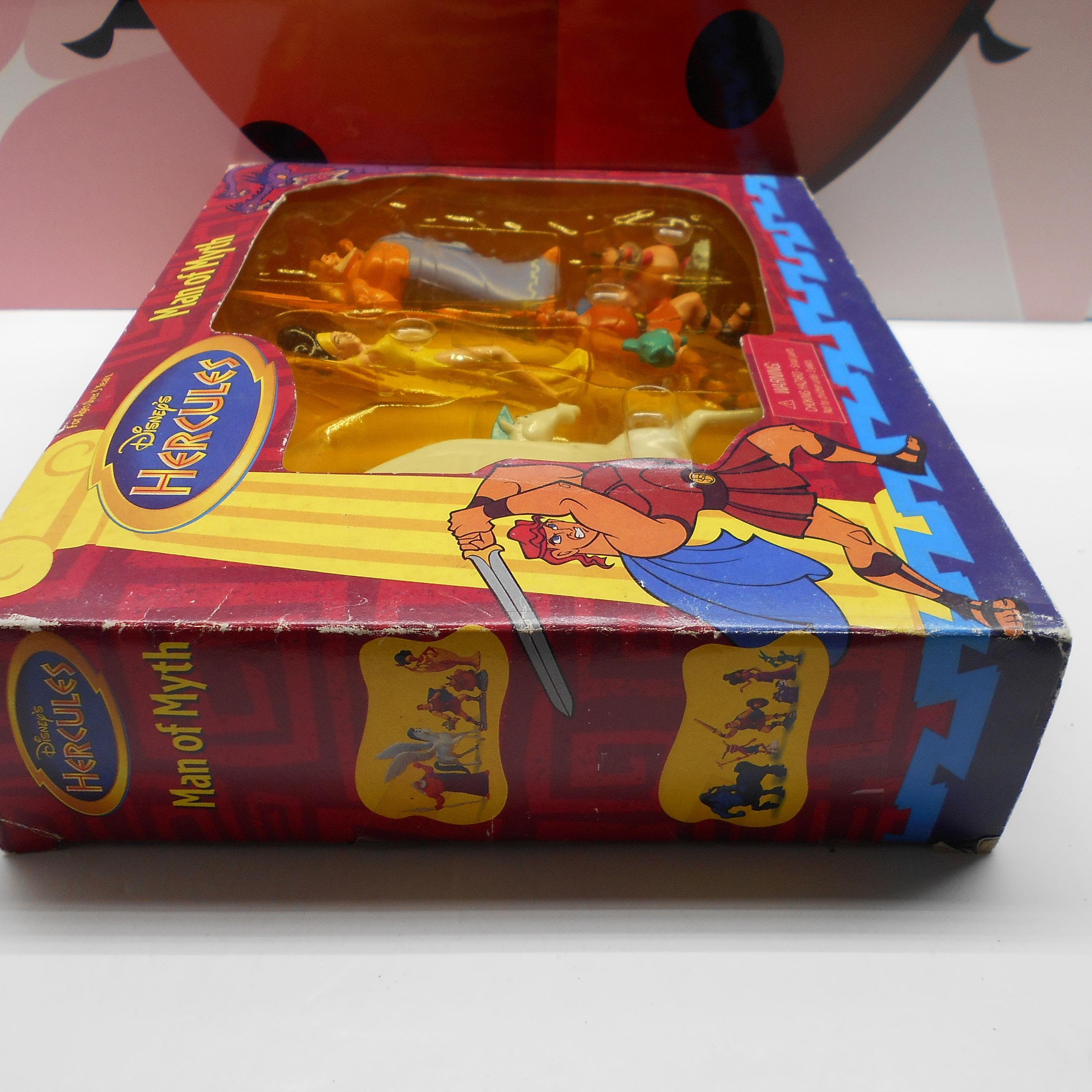 Disney HERCULES Man of Myth 5 Action Figures Set Vintage 90s