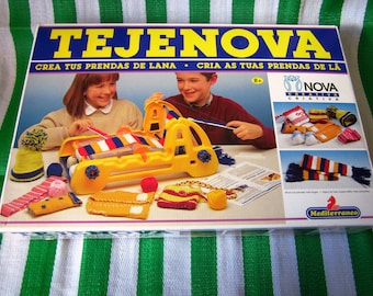 TejeNova Create Wool Garments Weaving Loom 1999 Mediterraneo Unique Rare Vintage Sealed