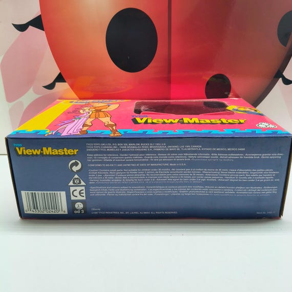Disney Hercules View Master 3D Viewer 1997 Tyco 3 Reels Set Sealed