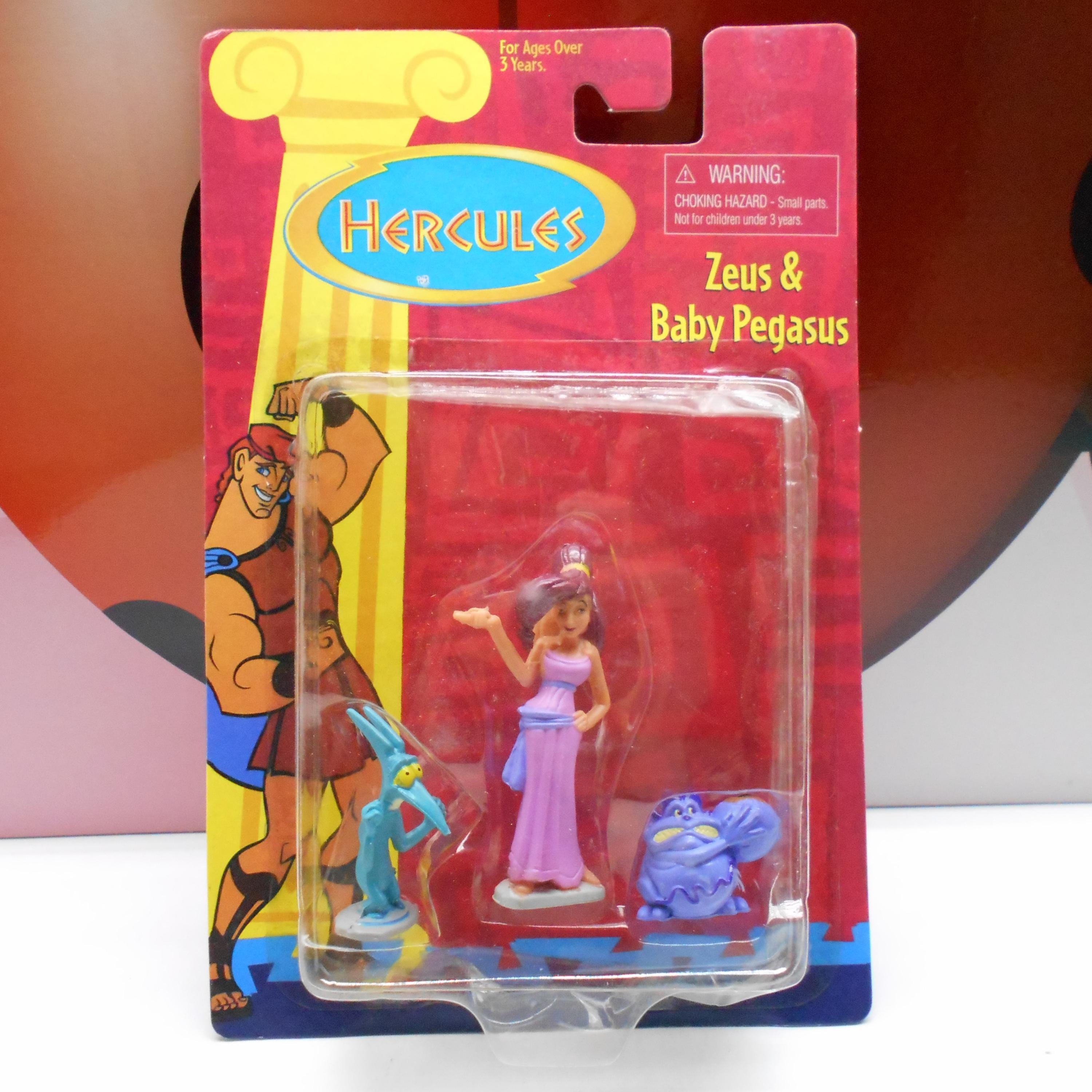 Lot 6 Disney HERCULES Man of Myth Action Figure Sets Vintage