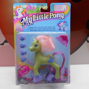 MLP G2 My Little Pony FLASH FLAMMETTA Skates 1998 Hasbro GiG Secret Surprise Friends Sealed Pack Vintage Rare