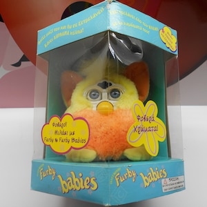 ファービーベイビー　オレンジ　イエロー　英語版　新品未開封　サニーイエロー 初代 ファービーベイビー 当時物 Furby 英語版 オレンジ｜Yahoo