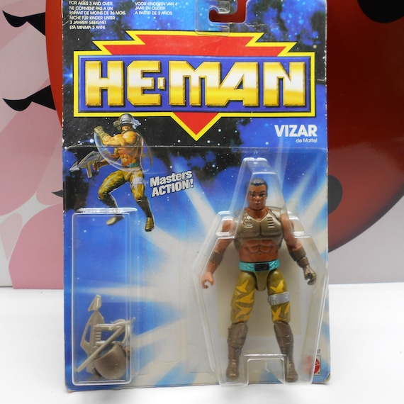 He-man VIZAR #3607 Heroics Masters Action Figure 1989 Mattel