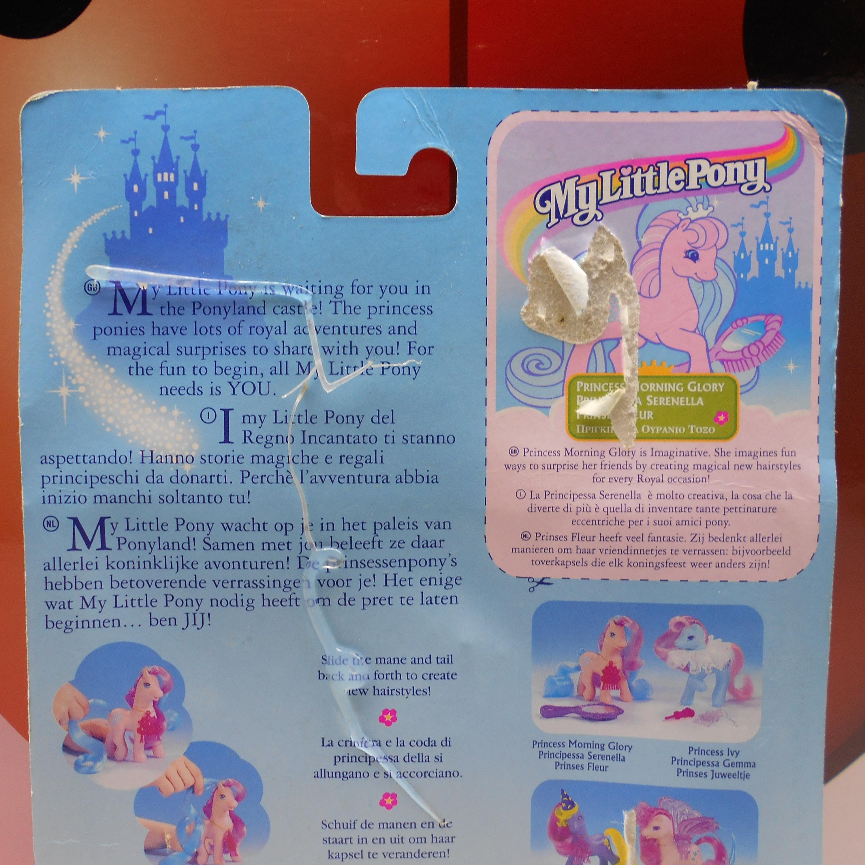 Figurine My Little Pony G2 1997 - HASBRO - MORNING GLORY - Sous Blister Neuf