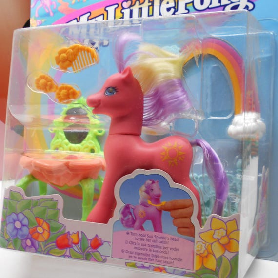 【vintage】My Little pony｜イヤホンジャック Vintage HALF NOTE Beddy Bye Eye My Little Pony 1986 Hasbro