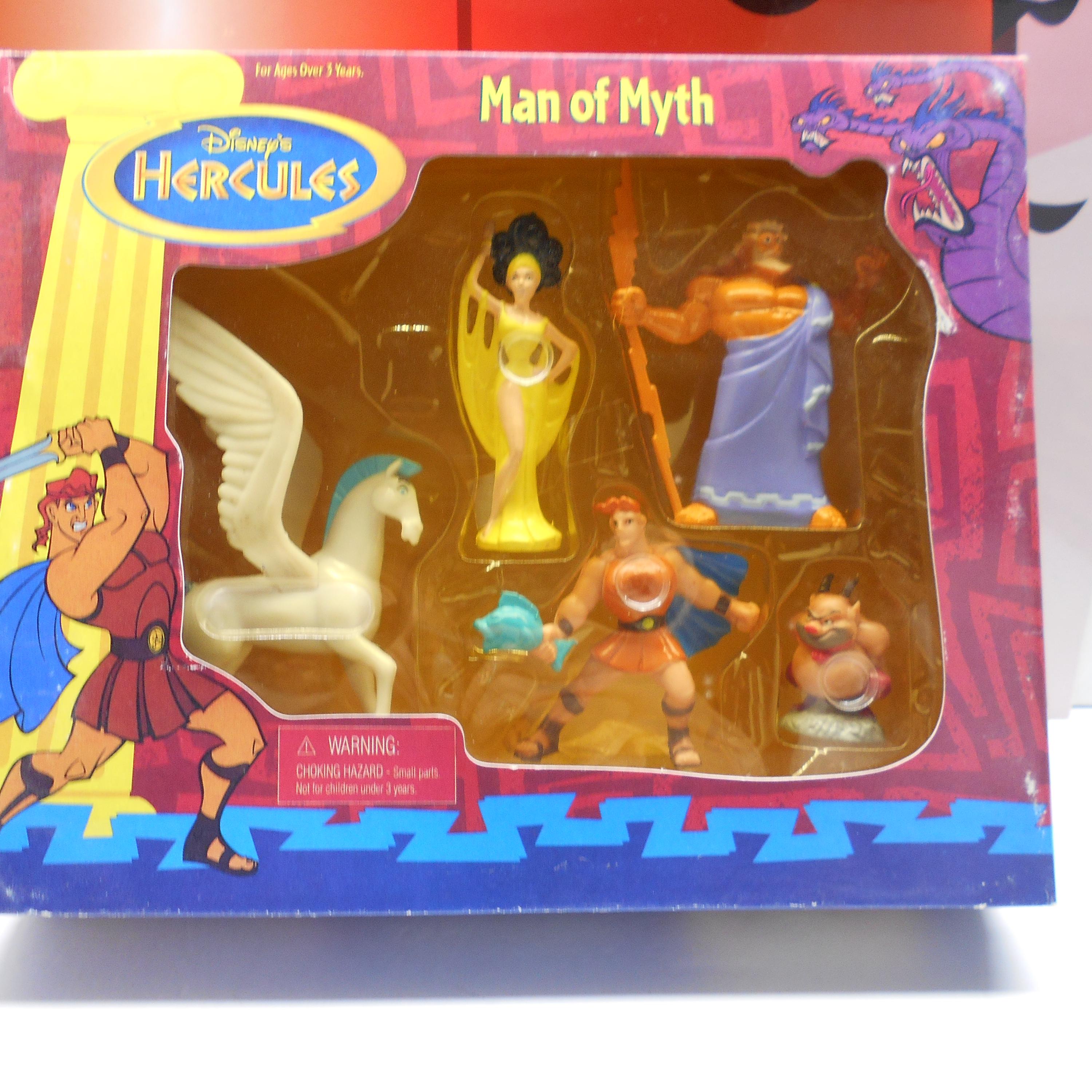 ディズニー ヘラクレス マン・オブ・ミス アクションフィギュア 5体