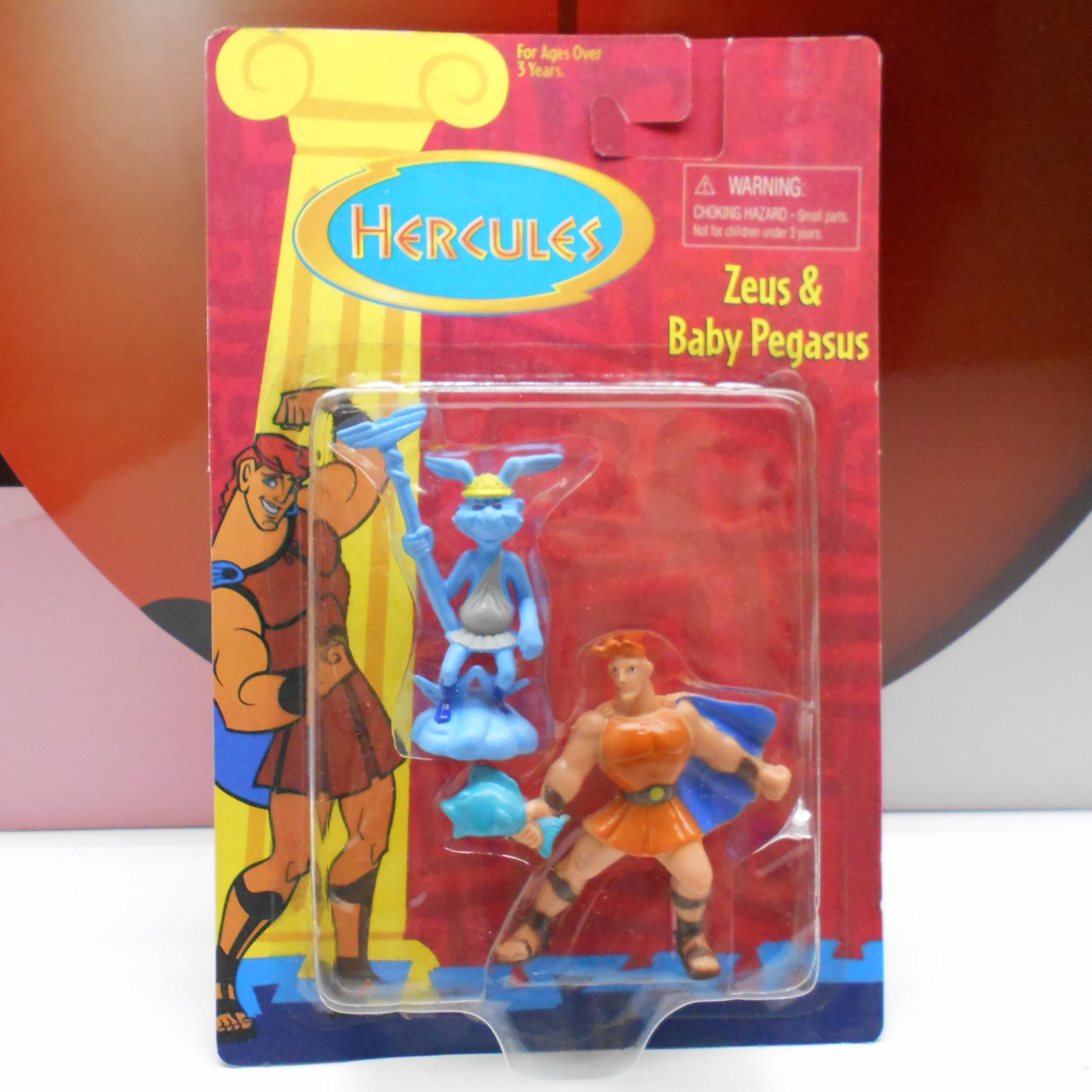 Lot 6 Disney HERCULES Man of Myth Action Figure Sets Vintage