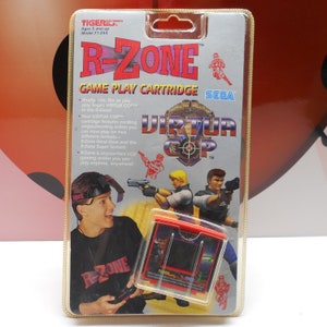 R-Zone VIRTUA COP ビデオゲーム プレイカートリッジ 71-244 1996 Tiger Electronics Sega ヴィンテージ 未開封