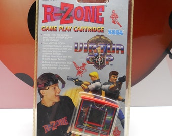 R-zone VIRTUA COP Video Game Play Cartridge 71-244 1996 Tiger