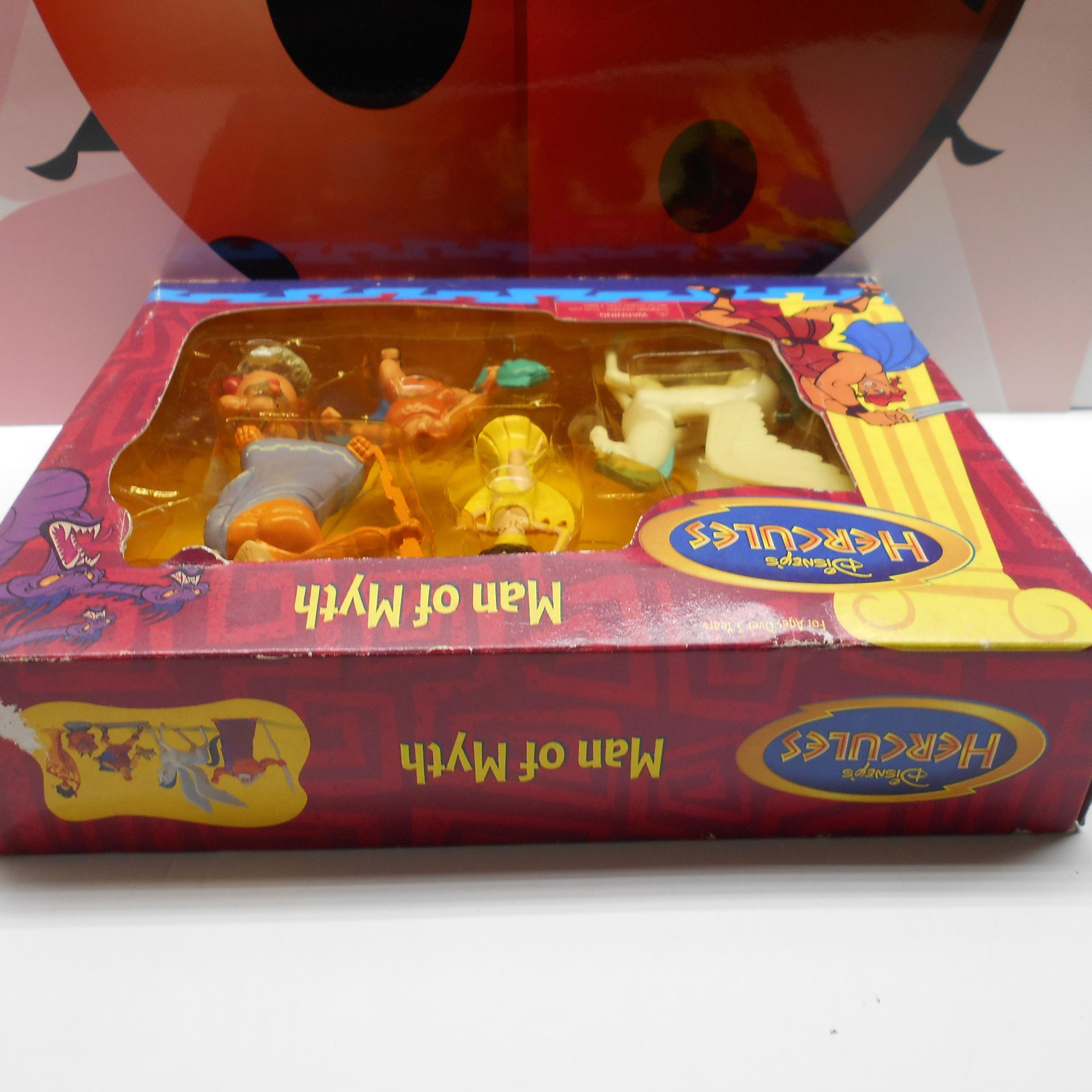 未開封　Disney Hercules Man of Myth フィギュアセット Disneys Hercules Man of Myth 5 Action Figures Playset