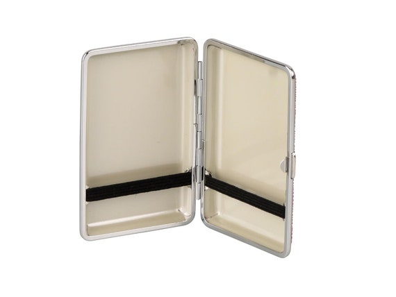 cigarette case for super king cigarettes Buy SUPER KING Size Cigarette Case Leather Effect With Sparkle for 12-14  Cigarettes Online in India