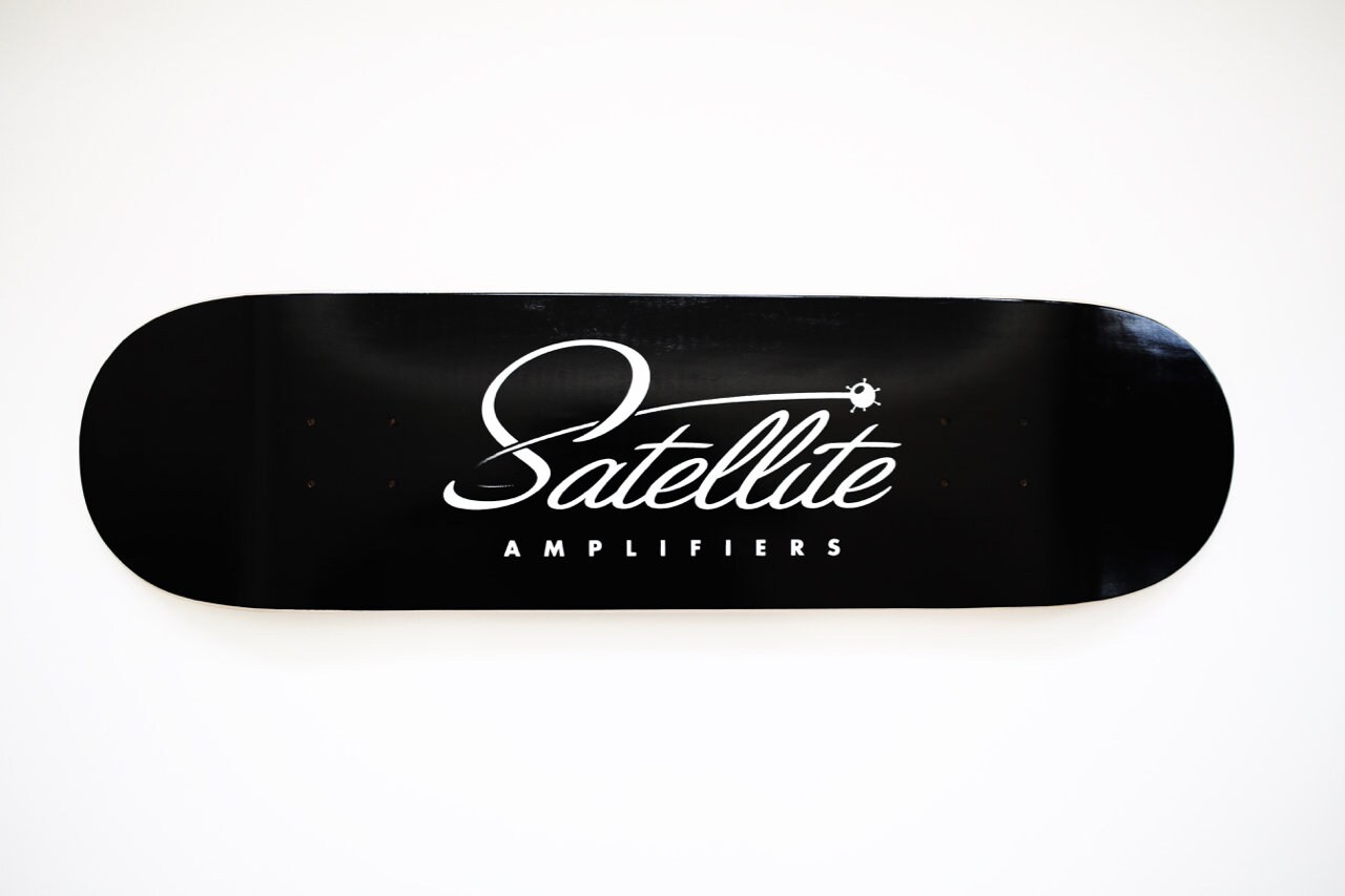 Satellite Skateboard Deck Etsy